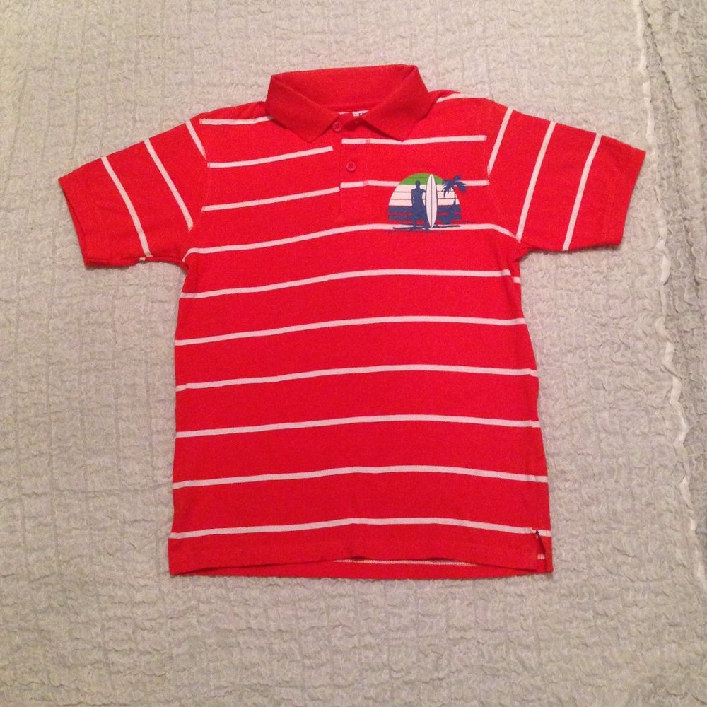 Boys Wrangler Polo Shirt Size Large 10/12